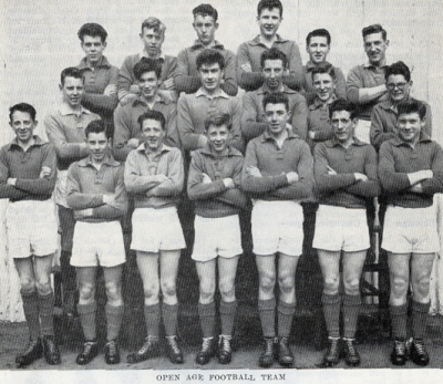 BJTS Football Team, 1958