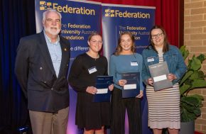 Tilt Renewables Scholarships - Kate Gowans, Taliah Kelly, Isabelle McLinden