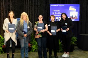 The Late Dr E B Morgan Trust Memorial Scholarships - Samantha Burrows, Stacey Byrnes, Tijana Louwen, Rebekah Van Den Dolder