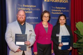 Dr Yvonne Zhou-Grundy ScholarshipsMathew Horsfield and Manisha Patel