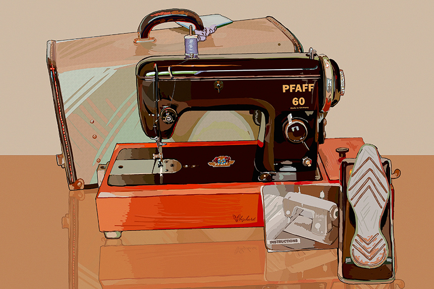 A Pfaff sewing machine