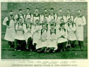 Certified Sloyd Teachers, 1901. (Cat.No.7126)