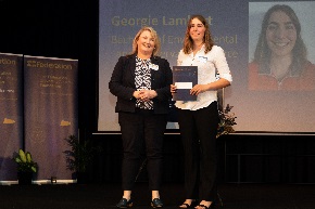 Georgie Lambert 2022 recipient