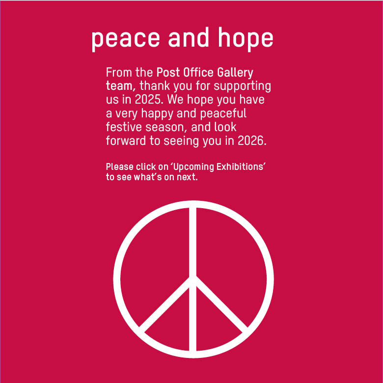 a peace and hope message from the Gallery