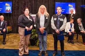 The Late Dr EB Morgan scholarship - Group photo