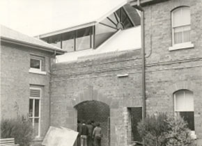 Entrance to SMB Amenities Building