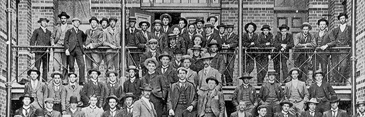 Students at SMB circa 1901