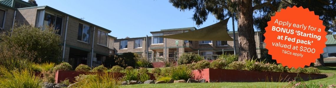 Ballarat Campus offers a range of accommodation options for students.