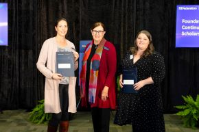 Foundation Continuing Scholarship - Raina Strecker, Jodie Saunders