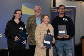 Foundation TAFE Scholarships - Cecilia Wilson, Ebony Harrison, Robert O'Callaghan